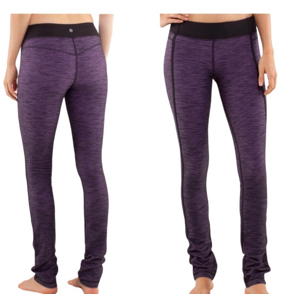 Lululemon purple forme Pants 4 violet leggings vintage